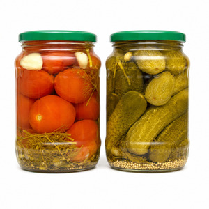 Top Selling Tasty Made In Vietnam <b>Pickled</b> Assorty Cucumber and Tomato in Vinegar Customized Packaging - Product Image 1