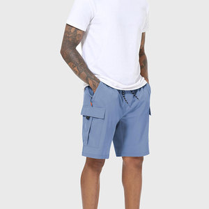 Cargo Shorts For Men's Button Fly Belt Closure Type Anti Shrink Quick Dry <b>Velcro</b> <b>Strap</b> Pocket Wear Shorts Custom design Logo - Product Image 2