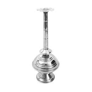Bouteille d'arrosage d'eau bénite en acier inoxydable pour rituels de temple, cérémonies de prière et rituels de Pooja - Product Image 3