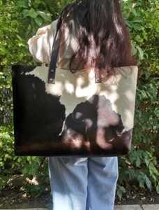 Bolso Tote de Pelo Natural de Alta Calidad para Uso Diario, Estilo de Diseñador de Moda para Mujer, Bolso de Mano Duradero y Suave - Product Image 3