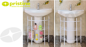 Fabricant OEM d'accessoires de salle de bain et de meubles de rangement pour la maison, étagère d'angle extensible en métal pour évier de cuisine, vente en gros eBay Taïwan - Product Image 5