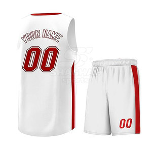 Ensemble Maillot et Short de Basketball Homme Haute Qualité Nouveaux Styles Uniformes Respirants en Maille Grandes Tailles Vêtements Imprimés - Product Image 5