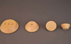Perillas Redondas de Madera Lisas, Elegantes Tiradores de Cocina de Madera, Tiradores de Gabinete Contemporáneos de Lujo, Perillas Redondas de Madera para Gabinetes - Product Image 5