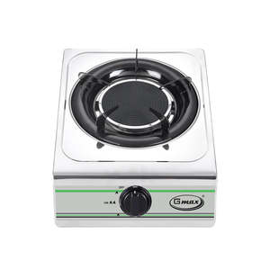 Gmax GL-101I Single Burner Infrared Gas <b>Stove</b> 1 Burner Natural Gas LPG Portable Built-in Installation Metal Glass Kitchen Cooker - Product Image 2
