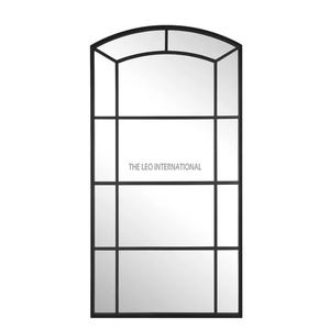 Metal <b>Frame</b> Mirror Standing <b>Large</b> Style for Home Restaurants Hotels Vintage Royal Design Golden Color Floor Mirror - Product Image 5