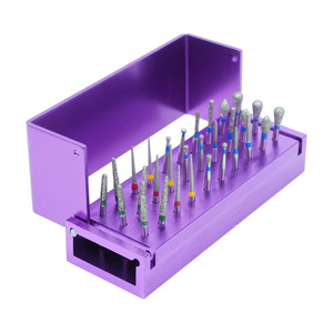 Kit professionnel de fraises de polissage dentaire, instrument rotatif de finition et de polissage pour résine composite, acrylique et céramique - Product Image 1