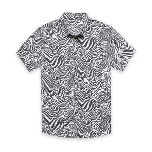 Hot Sale Summer Fashion <b>Geometric</b> Print Cotton Man Short Sleeve Street Beach <b>Shirts</b> for Men - Product Image 2