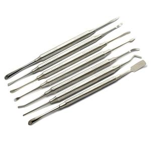 Kit de microchirurgie parodontale dentaire en acier inoxydable, instruments réutilisables, manuel, usage hospitalier, curette chirurgicale CE Grip GS-DF-0010 - Product Image 4