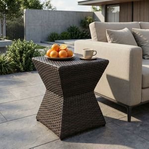 CALHOUN 16 Tavolino da Esterno in Vimini, Arredamento Elegante per Patio o Giardino - Product Image 2