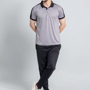 Venta al por Mayor de Conjuntos Deportivos para Hombre, Nueva Colección de Verano, Color Sólido, Estilo Casual, Dos Piezas - Product Image 2