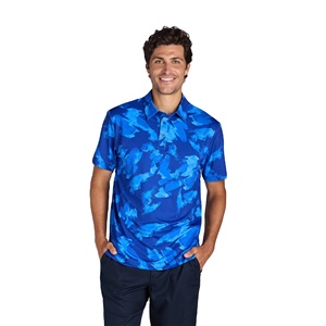 Polos de Hombre de Primera Calidad, Cómodos, Estampados, de Corte Ajustado, Manga Corta, Cuello Camisero, de BD - Product Image 5