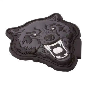Custom PVC Rubber <b>Patch</b> for Caps Beanies Bags Shoes Garments Flexible Soft Embossed Logo Label Manufacturer - Product Image 6