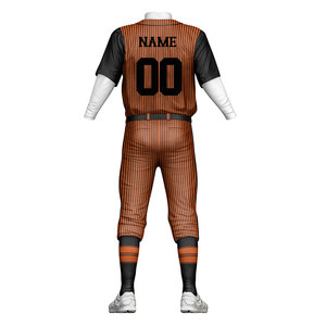 Conjunto de Uniforme de Béisbol de Malla Transpirable Más Vendido, Características Antibacterianas de Secado Rápido para Deportes de Equipo, Nombres de Equipo Personalizados, Venta al por Mayor - Product Image 3