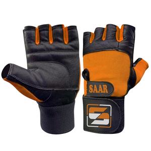 Guantes deportivos de gimnasio de medio Dedo de alta resistencia más demandados Equipo de fitness transpirable para hombres y mujeres para levantamiento de pesas - Product Image 1