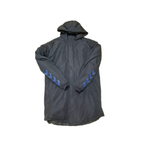 Men's Hooded Puffer <b>Jacket</b> Zipper Closure Solid Color <b>Long</b> Length Polyester Material <b>Waterproof</b> Casual Autumn Wear - Product Image 6