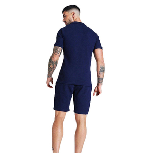 Conjunto de camiseta y pantalones cortos de último estilo para hombre, unisex, conjunto de polo de verano para niño, conjunto de 2 piezas de manga corta para adulto - Product Image 6