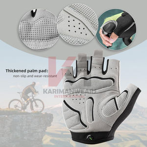 Guantes de Ciclismo para Hombre y Mujer, Antideslizantes, con Amortiguación, Acolchados, Duraderos, Transpirables, Ideales para Ciclismo de Carretera y Entrenamiento - Product Image 2