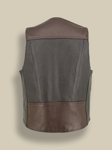 <b>Leather</b> <b>Vest</b> & Biker <b>Vest</b> Top Quality Cowhide <b>Leather</b> Water Proof <b>Men</b> Fashion Accessories <b>Leather</b> <b>Men</b> <b>Vest</b> - Product Image 2