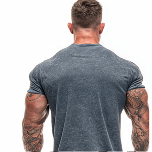 Bodybuilder Muscle Fit T Shirt Men Workout Fitness Wear Tee Shirts Men's Short Sleeve Gym <b>Trainer</b> T Shirts Mens - Product Image 6