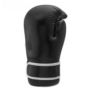 Nouveaux gants de combat de karaté noirs à main ouverte, légers, les plus vendus pour l'entraînement de kickboxing - Product Image 6