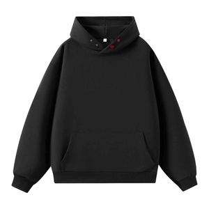 Sweat-shirt à col rond personnalisé OEM 100% polyester, impression brodée 3D, sweats à capuche unisexes, tailles plus grandes, fabricants pour hommes - Product Image 3