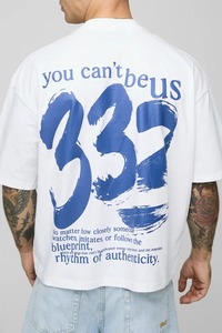 mens oversized boxy fit t shirt drop shoulder loose fit heavy cotton streetwear blank <b>tshirt</b> custom logo export - Product Image 3