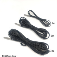 Sensor Suhu Termistor MF58 NTC 10K Suhu Tinggi Akurasi 1% Probe 3950 Suhu Operasi 0-600C