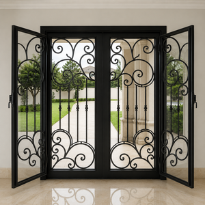 Puertas de Hierro Forjado Premium: Mejore la Seguridad y el Atractivo de su Hogar con Elegantes Diseños de Seguridad de Acero Hechos a Mano y Personalizados - Product Image 2