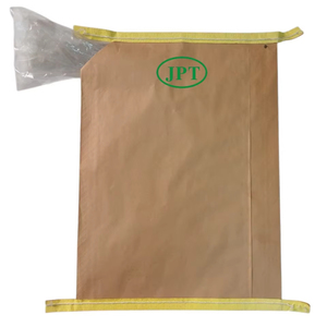 <b>Biodegradable</b> Unprinted Virgin Kraft Brown Paper Laminated Woven Bags Cotton Rope Handle Spout Top Sealing for Mineral <b>Packaging</b> - Product Image 1