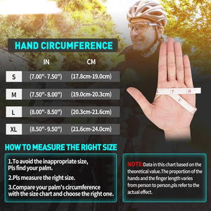 <b>Half</b> Finger Cycling Gloves With Rainbow Print PU Material Non <b>Slip</b> Design For Outdoor Use Unisex Racing Gloves - Product Image 4