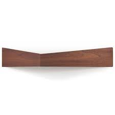 Estante de Pared con Diseño Art Deco en Forma de Luna Creciente, Adorno de Madera para Decoración del Hogar, Mueble de Almacenamiento y Exhibición - Product Image 5