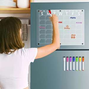 Planificador mensual, pizarra blanca, calendario borrable, herramienta de gestión del tiempo de estudio para oficina - Product Image 3