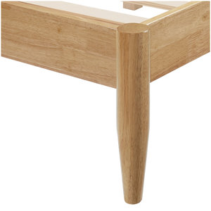 Flexible Customization: Rubber Wood <b>Bed</b> <b>Frame</b> | 1-Year Warranty | <b>Low</b> MOQ - Product Image 4