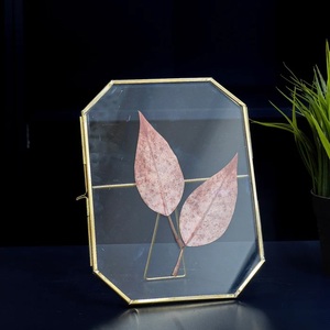 Luxurious Rectangular Metal Photo <b>Frames</b> <b>Wall</b> Hanging Art Decorate Handmade Brass Finish Digital Printing Vertical Display Decor - Product Image 3