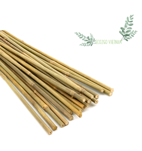 เสาเต็นท์ไม้ไผ่ใหม่ |   เสาไม้ไผ่ทาสีตามสั่ง 100% ไม้ไผ่แท้ ความยาว 2-20 เมตร เส้นผ่านศูนย์กลาง 3-10 ซม. สำหรับสวน เล่นสกีหิมะ - Product Image 1