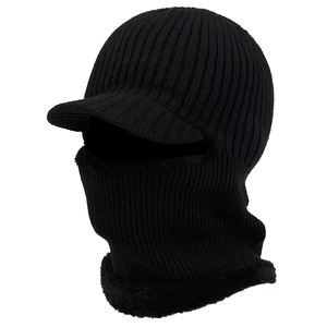 Brand New Hooded Balaclava Windproof Cold Weather Outdoor <b>Warm</b> <b>Hat</b> with Velvet Thickening Collar for Cycling Sports Winter - Product Image 2