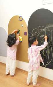 Pizarra Magnética para Decoración de Habitaciones Infantiles, Pizarra de Pared y Tablero de Actividades Educativas para Decoración de Habitaciones Infantiles - Product Image 2