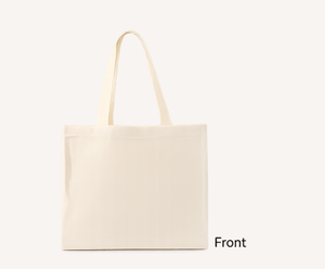 Bolsas de Mano de Alta Calidad con Asas para el Hombro, Impresas con Serigrafía de Patrones Geométricos, Ligeras, 100% Algodón Premium, para Publicidad - Product Image 1