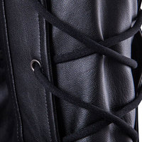 Veste en cuir de qualité supérieure pour homme avec tissu en toile, coupe-vent, respirante, logo personnalisable sur le devant, décontractée pour l'hiver