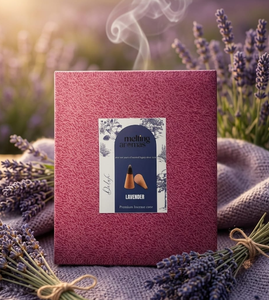 Conos de Incienso de Lavanda y Sándalo, Paquete de Fragancias de Aromaterapia Ecológicas de Alta Calidad para el Hogar, Spa y Meditación - Product Image 1