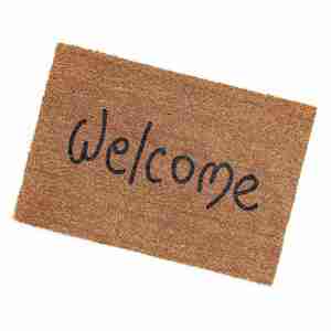 Tapete Moderno de PVC para Puerta Principal, Acolchado, Lavable, Antideslizante, Absorbente de Lodo, para Entrada de Casa - Product Image 1