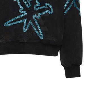 Fabricante de Pakistán, Sudadera con Pedrería para Hombre, Venta al por Mayor, Sudadera con Pedrería para Hombre en Stock - Product Image 3