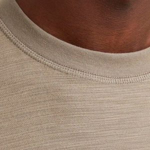 Hot Sale Cropped <b>Box</b> Fit Vintage Heavy Mock Neck T-Shirt 100% Cotton Oversize <b>Drop</b> Shoulder Front Wholesale Boxy Fit Tee Shirts - Product Image 3