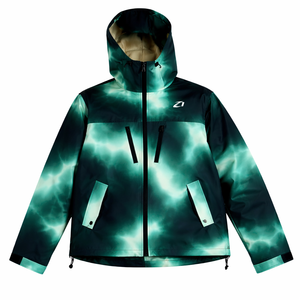 Veste coupe-vent en polyester et nylon à capuche pour femme, effet réactif à la chaleur, doublure douce, fermeture éclair, personnalisable par le fabricant - Product Image 5