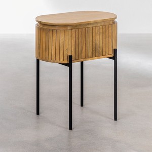 Mesita de noche de madera de mango Vandana Nova Aston - Product Image 2