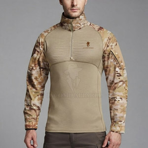 Veste de paintball respirante pour sports de plein air, fermeture éclair intégrale, design camouflage, pour entraînement en équipe et activités sur le terrain - Product Image 5