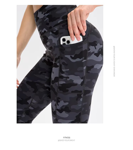 Leggings de sport pour femmes RAZERS IMPEX, vente en gros personnalisée, taille haute, matière douce et soyeuse, couleur unie, spandex/polyester, antibactérien, respirant - Product Image 3