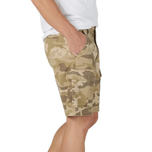Shorts de chasse pour hommes avec logo personnalisé, imprimé numérique intégral, broderie lettre, patch en toile, camouflage - Product Image 6