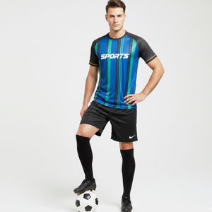 Camisetas de Fútbol Personalizadas con Sublimación, Nombre y Número del Equipo, Manga Corta, Secado Rápido, Transpirables, Venta de Fábrica - Product Image 6