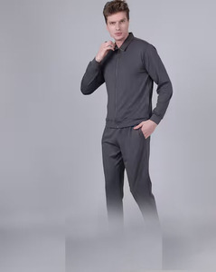 Survêtement de mode pour homme, best-seller, qualité luxe, polyamide respirant, manches longues, logo personnalisé, tenue technique pour homme - Product Image 4